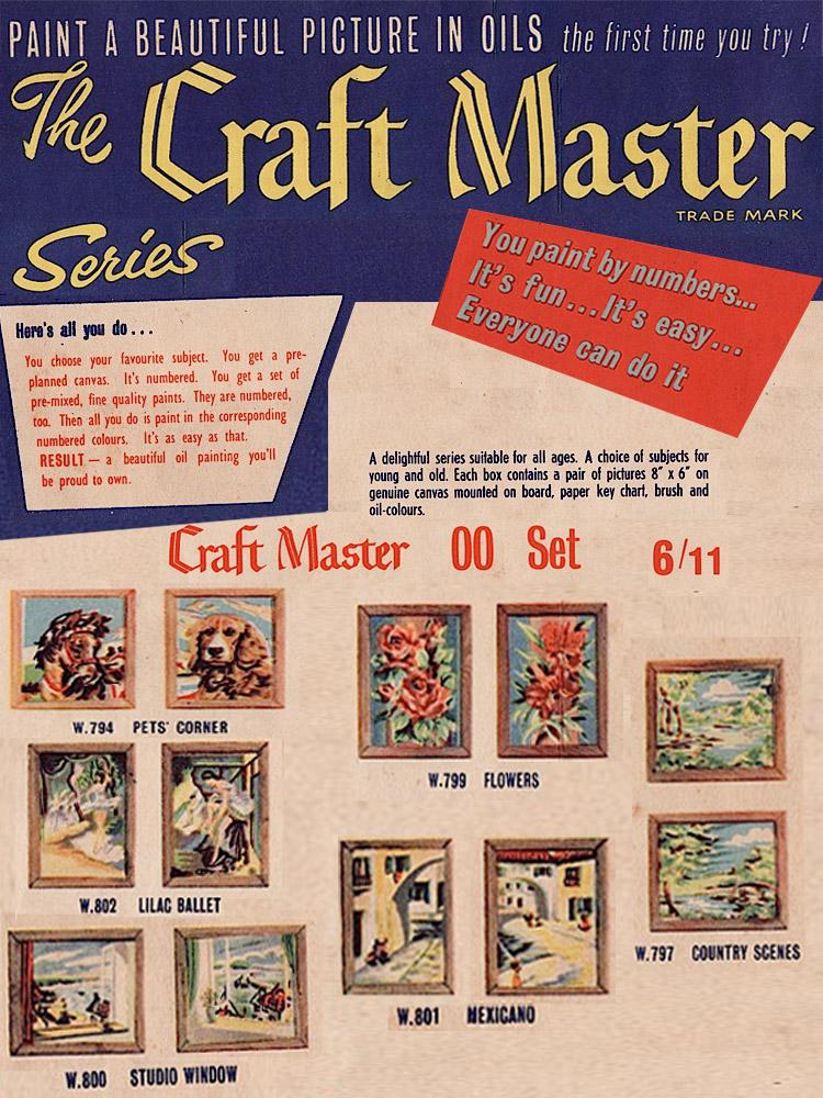 British Craft Master Paint By Number Museum
